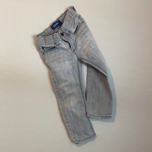 Old Navy Skinny Adjustable Grey Jeans 3T